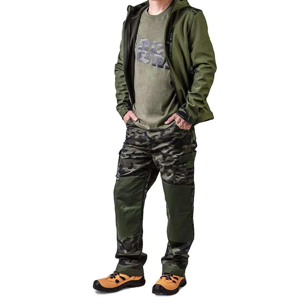 Футболка мужская Neo Tools Camo оливковая хлопок размер L рост 184 STLM-2105132 - Вид №3