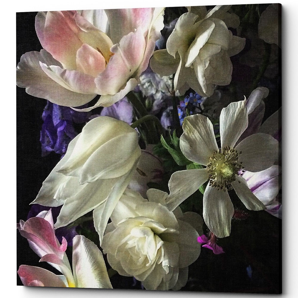 896520139_2728 Картина «Blushing Rose» (холст, галерейная натяжка) Object Desire 