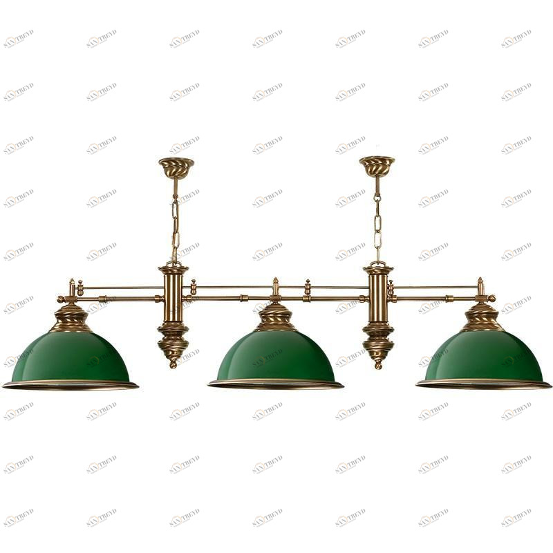 Подвесная люстра Kutek Lido LID-ZWL-3 (P) GR KUTEK ДИЗАЙНЕРСКИЕ, LIDO 312851 Зеленый 