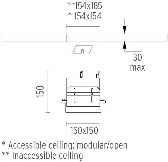 Flos Регулируемый галогенный потолочный светильник из литого под давлением алюминия Architectural collection - downlights sun-id-1441578 - Вид №16