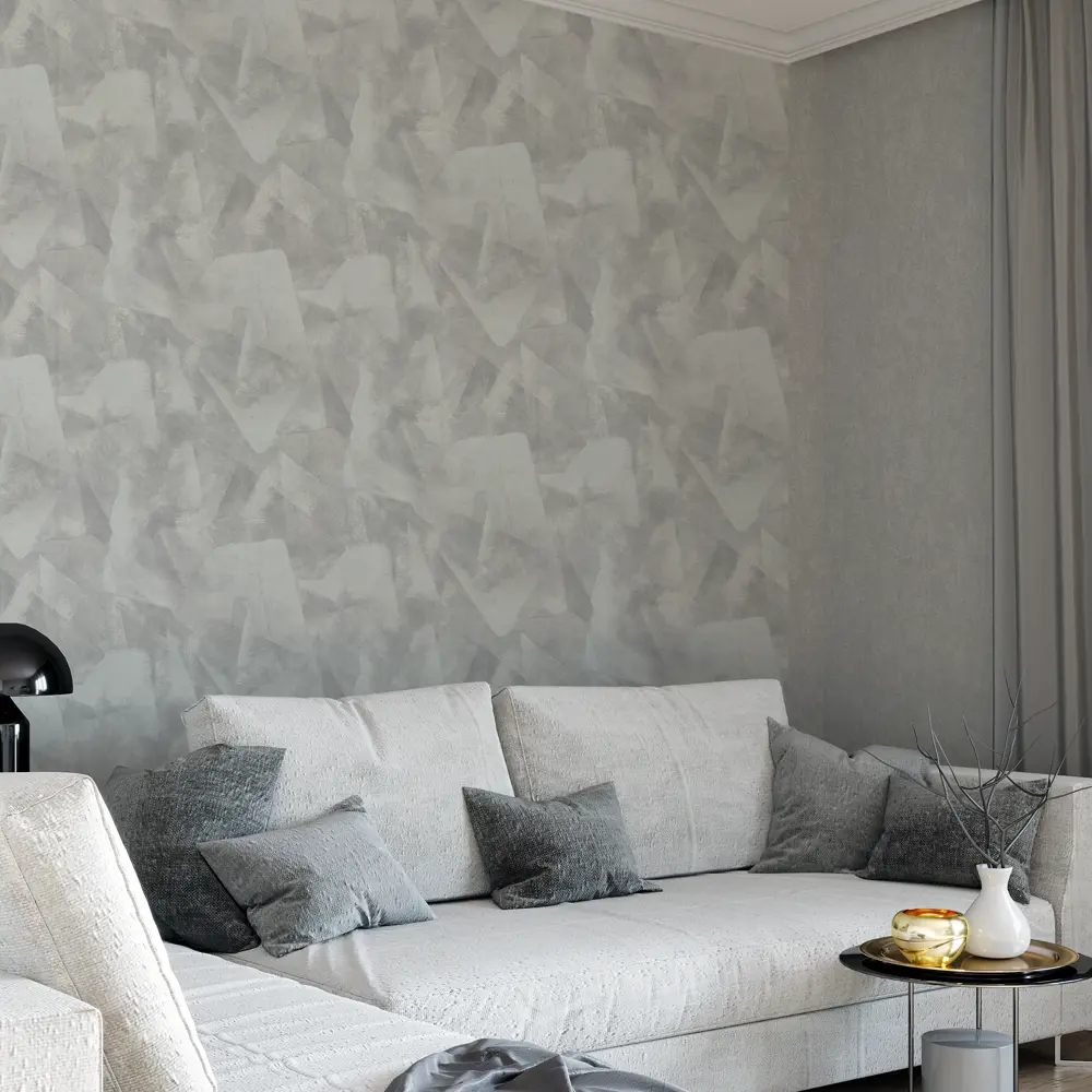 INSPIRE Tamula — флизелиновые обои серые для безупречных стен 89365212 STLM-0821345 - Вид №3