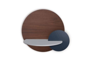 Деревянная подвесная тумбочка