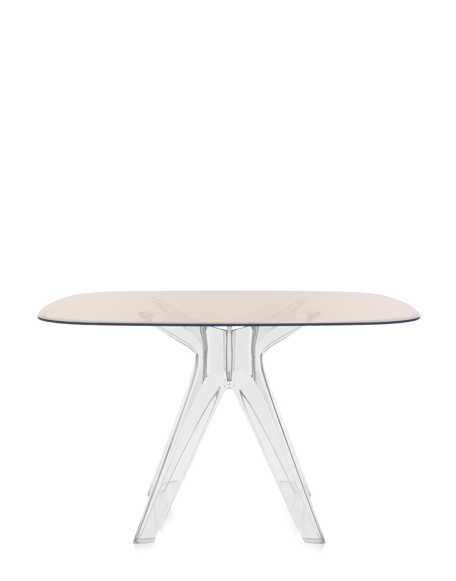 Квадратный стол из хрусталя и инженерного пластика Kartell SIR GIO ARCH-00107757 - Вид №13