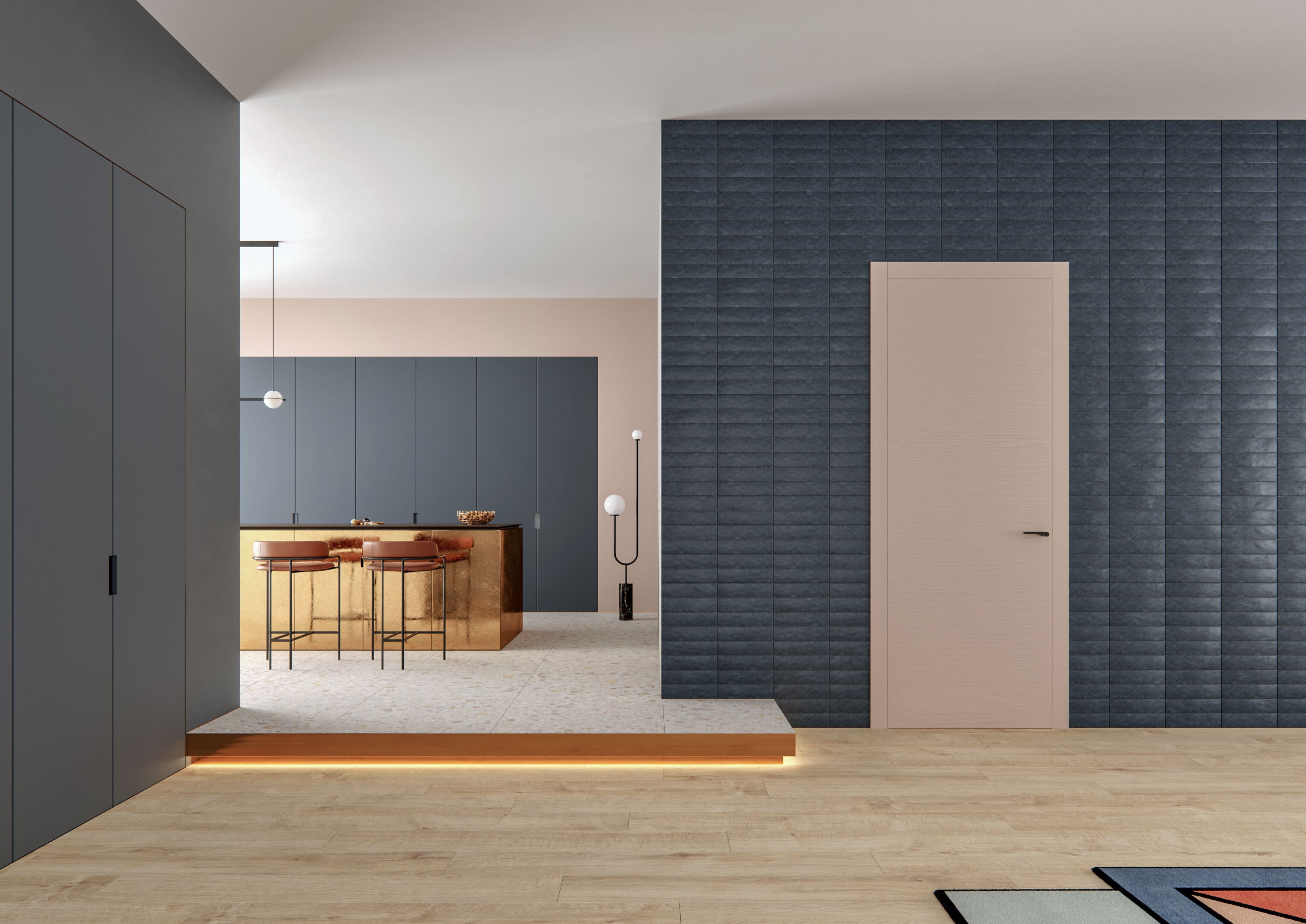 Ясень распашная дверь FERREROLEGNO Коллекциифл ARCH-00120632 - Вид №3