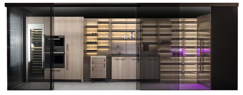 Giorgetti Деревянная кухня с островом sun-id-1509921 - Вид №1