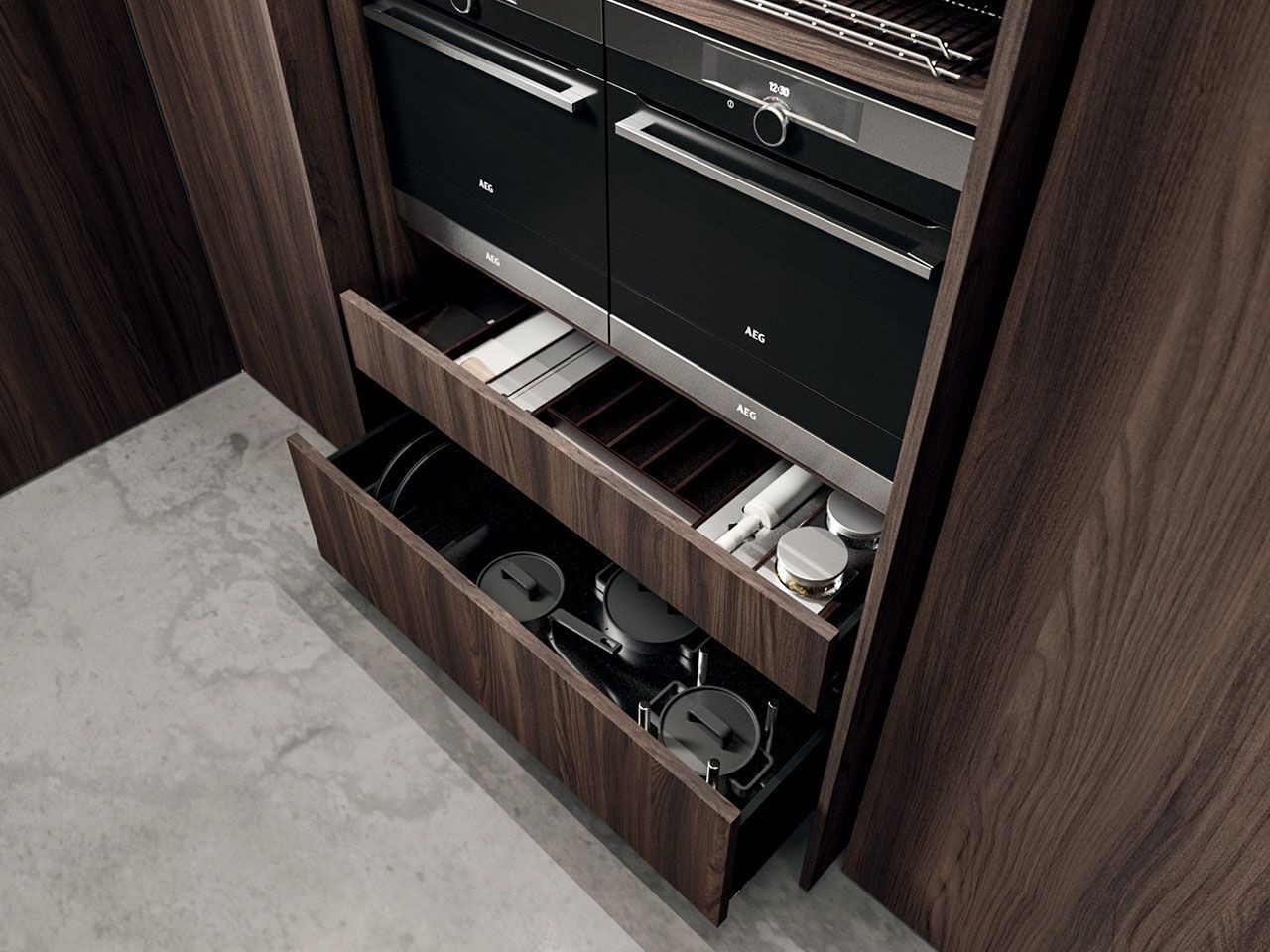 Встроенная кухня Arrital Ak_Project ARCH-00108296 - Вид №13