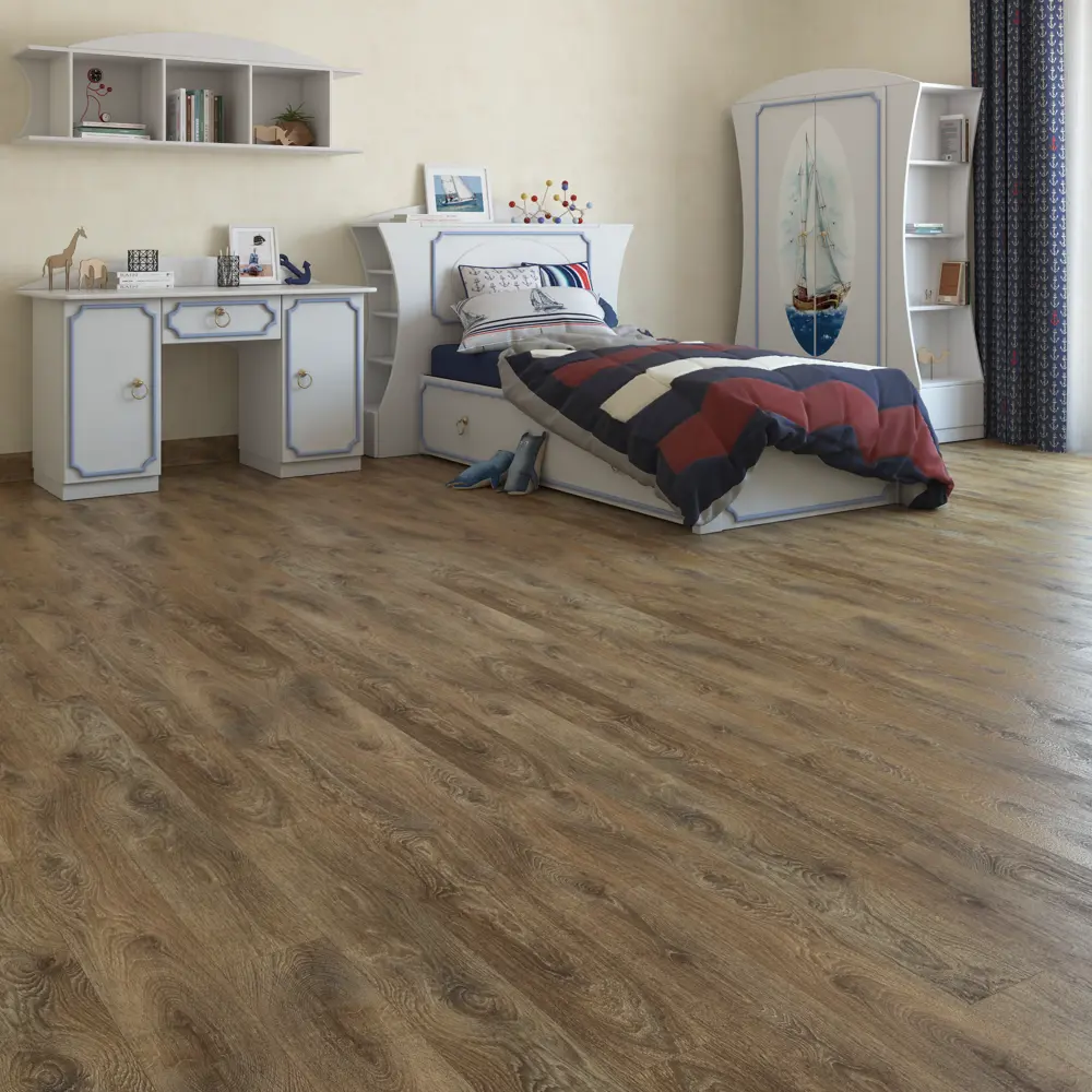 Ламинат «Дуб бразильский», 32 класс, толщина 7 мм, 2.397 м² Santreyd STLM-2084407 - Вид №4