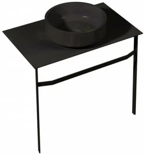 L'ANTIC COLONIAL Консольная раковина одинарная из натурального камня Karon