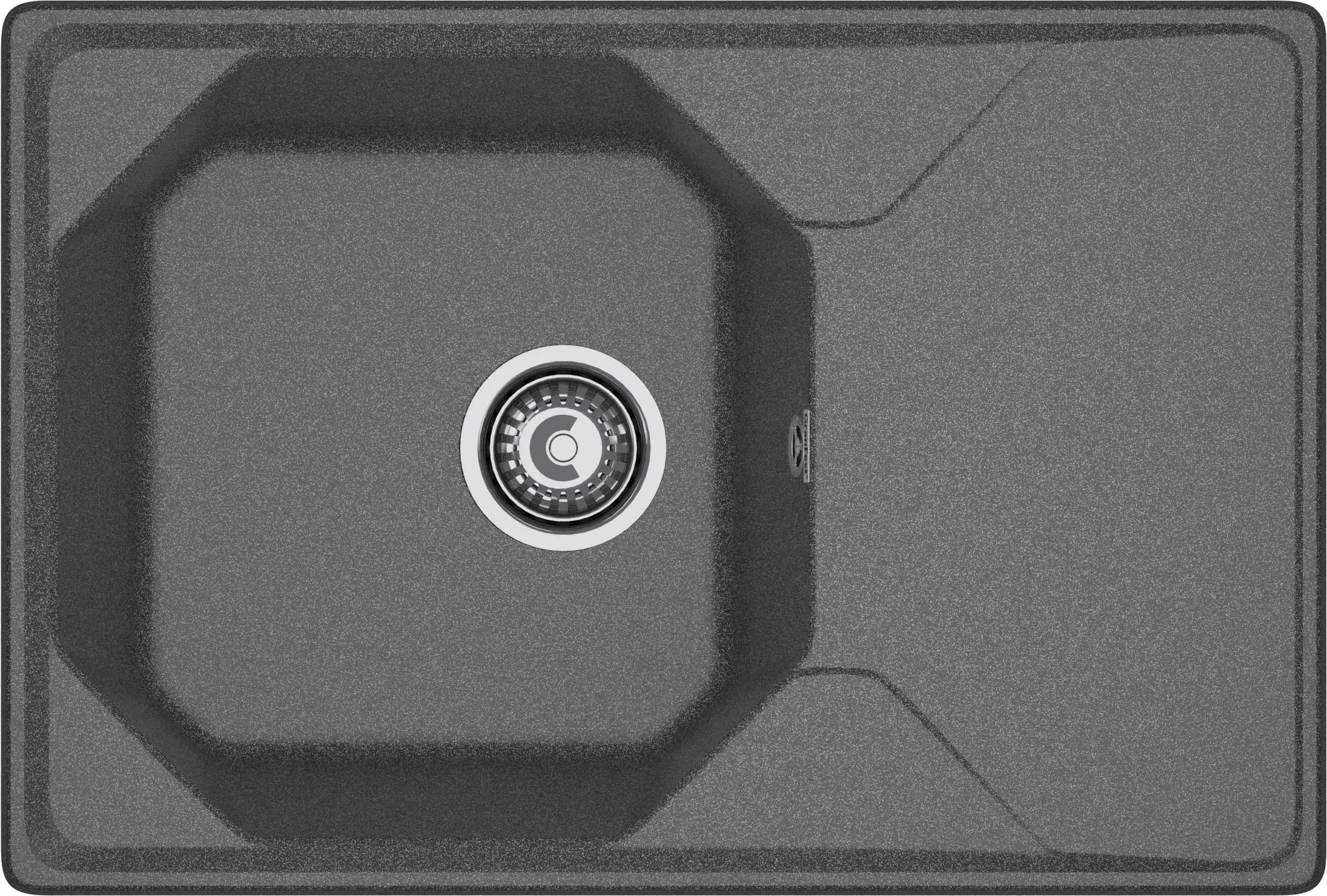 Кухонная мойка Искусственный камень UNIQUE S177 GranFest U-740L-S177