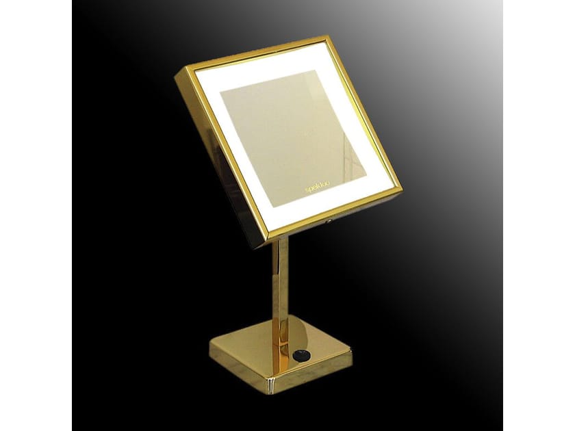 Столешница квадратное увеличительное зеркало со встроенным освещением Spekkio Корона ARCH-00102381