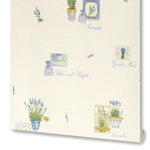 Обои виниловые Rasch Tiles & More бежевые 0.53 м 824407 13738143 STLM-2069796