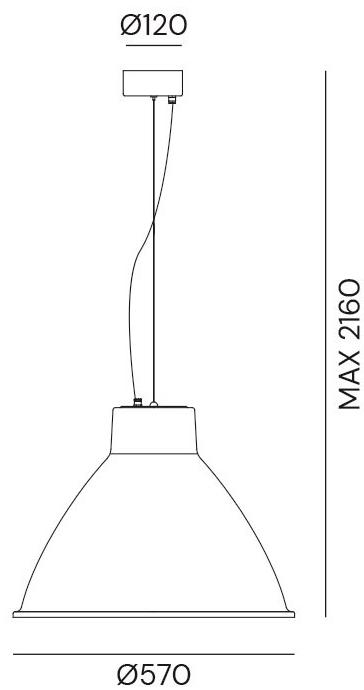 Il Fanale Подвесной светильник из железа Loft 269.13.ff / 269.14.ff - Вид №3