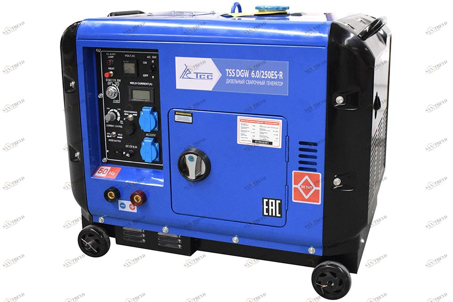 Дизельный сварочный генератор TSS DGW 6.0/250ES-R Santreyd sun-id-1033931