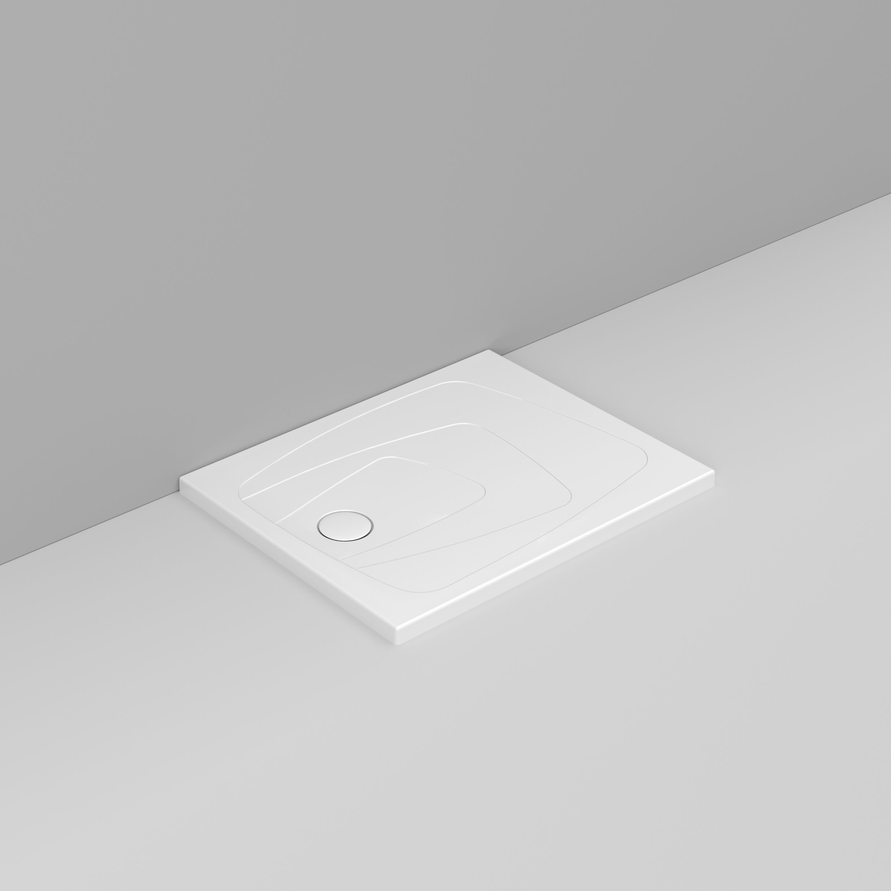 Керамический нескользящий прямоугольный поддон для душа Ceramica Dolomite за пределами ARCH-00148401 - Вид №160