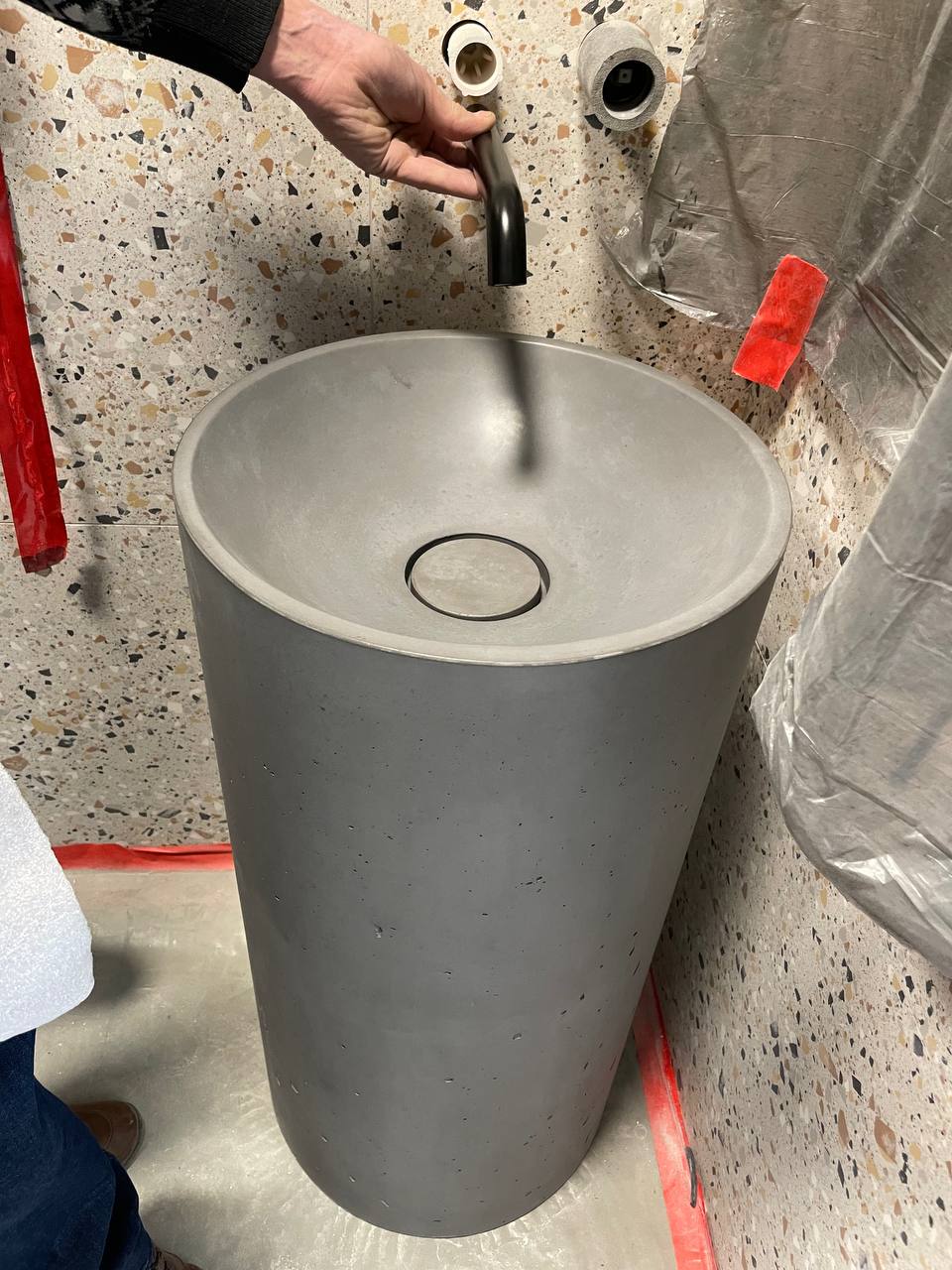 WВ-611 Раковина из бетона WB-611 BET-ON BetOn  - Вид №2