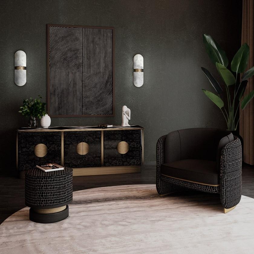 Porustudio Бархатное кресло с подлокотниками Tennessee sun-id-1378310 - Вид №5