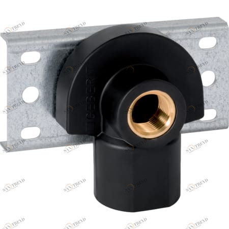 GEBERIT 632.861.00.2 Водорозетка Geberit 90° с наружной резьбой MF 1/2", предустановленная, простая 