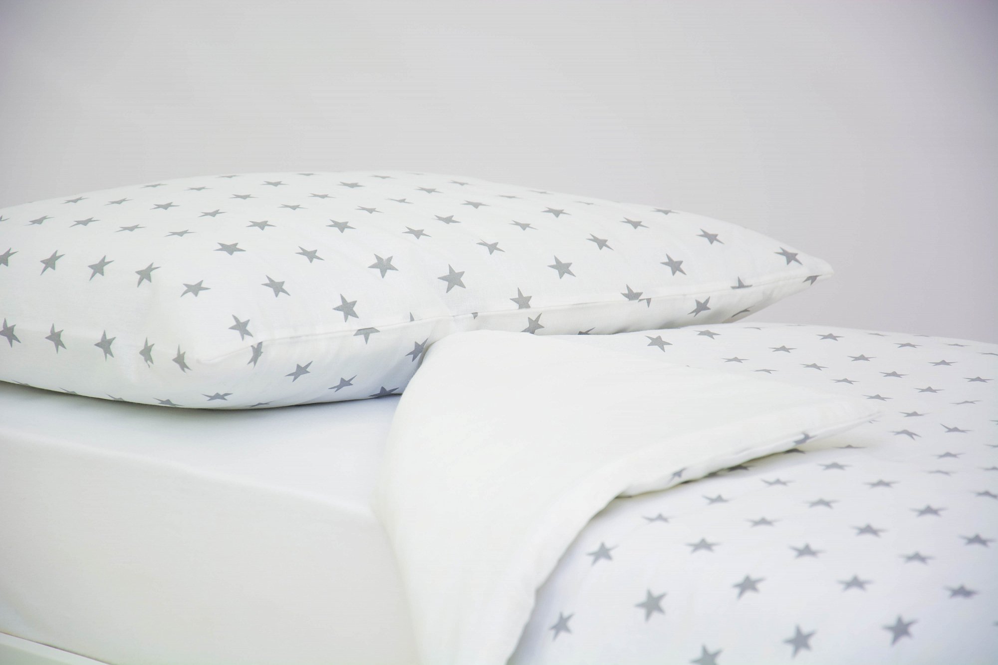 Детское постельное белье "Звезды" графит БЕЛЬМАРКО  327371 Белый Santreyd  - Вид №2