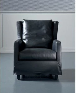 Marac Кожаное кресло с подлокотниками Elisa