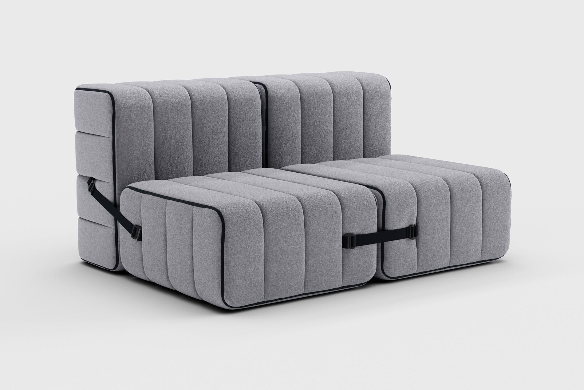 2-местный модульный тканевый диван AMBIVALENZ Curt ARCH-00047021 - Вид №60