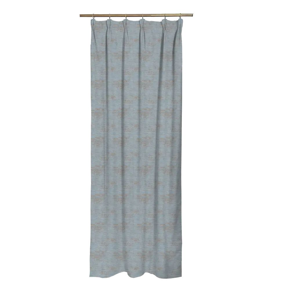 Штора на ленте Marandao 160x280 см цвет бежево-голубая 83407044 STLM-2086599 INSPIRE 