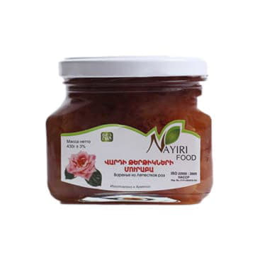 Варенье из лепестков роз Nayiri 430 г Santreyd 27939 - Вид №1