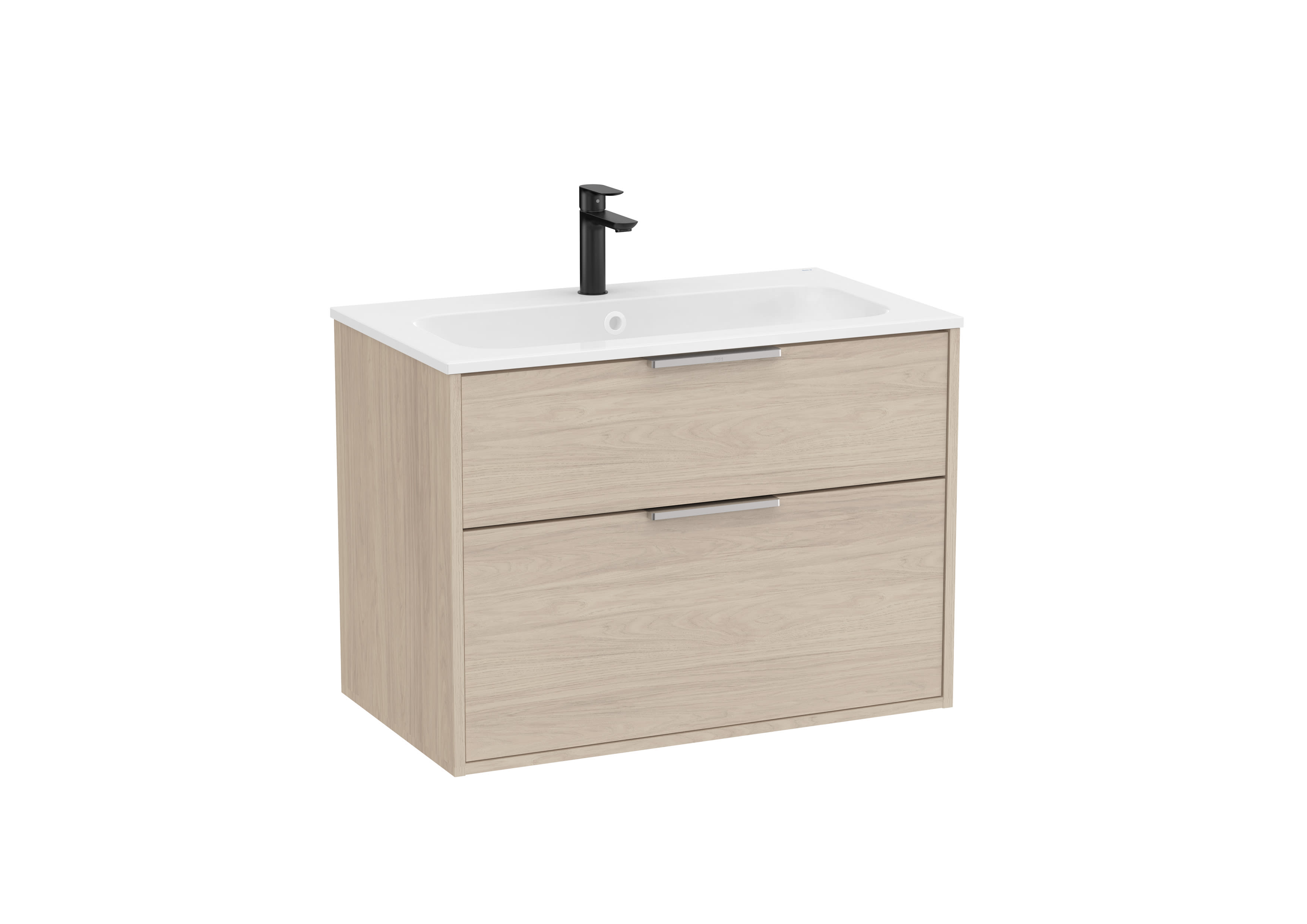 Подвесной шкаф для умывальника со встроенной раковиной Roca Optica ARCH-00039080 - Вид №11