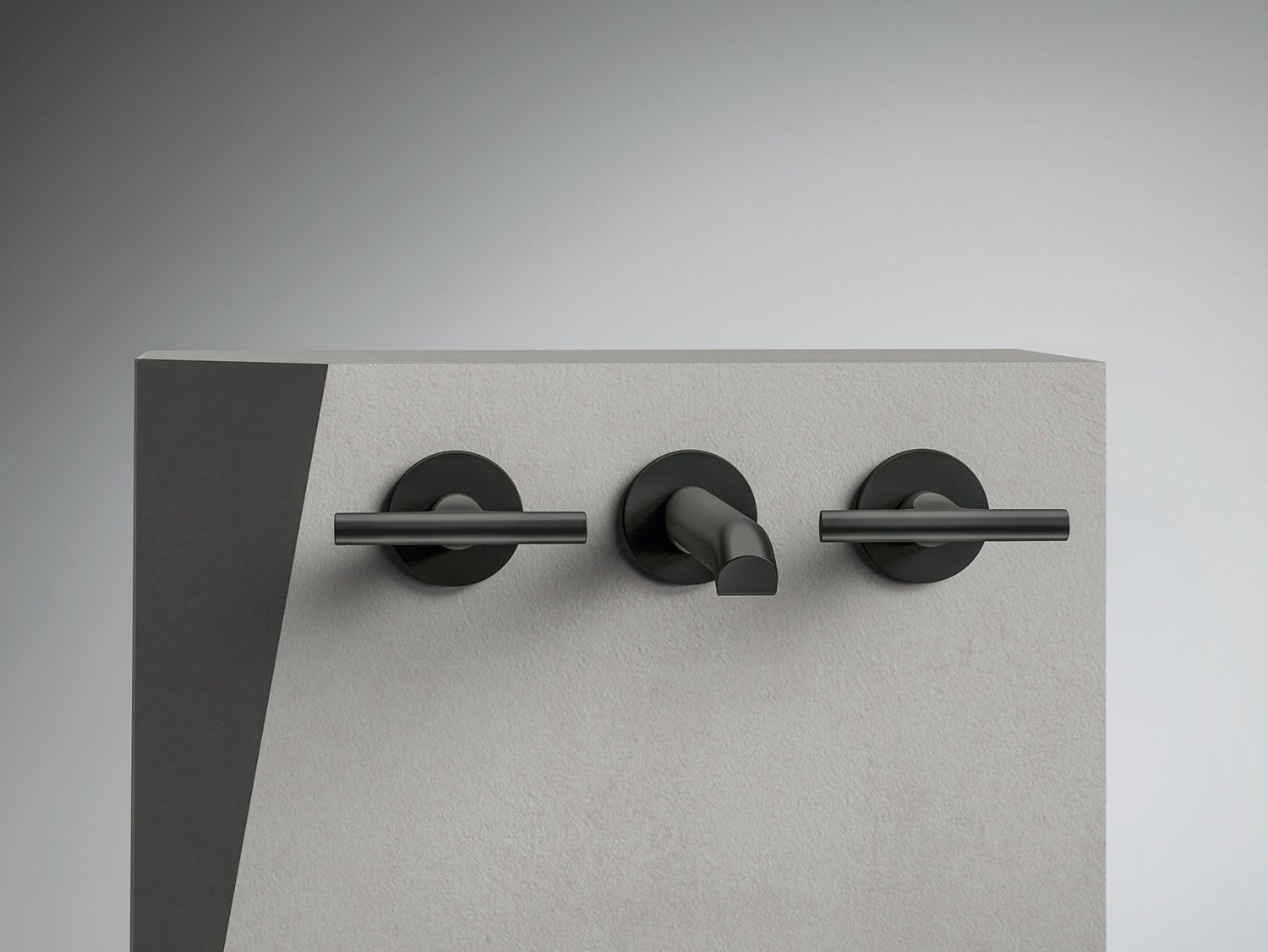 Настенный смеситель для раковины с 3 отверстиями Fantini Rubinetti Sailing ARCH-00030675 - Вид №1