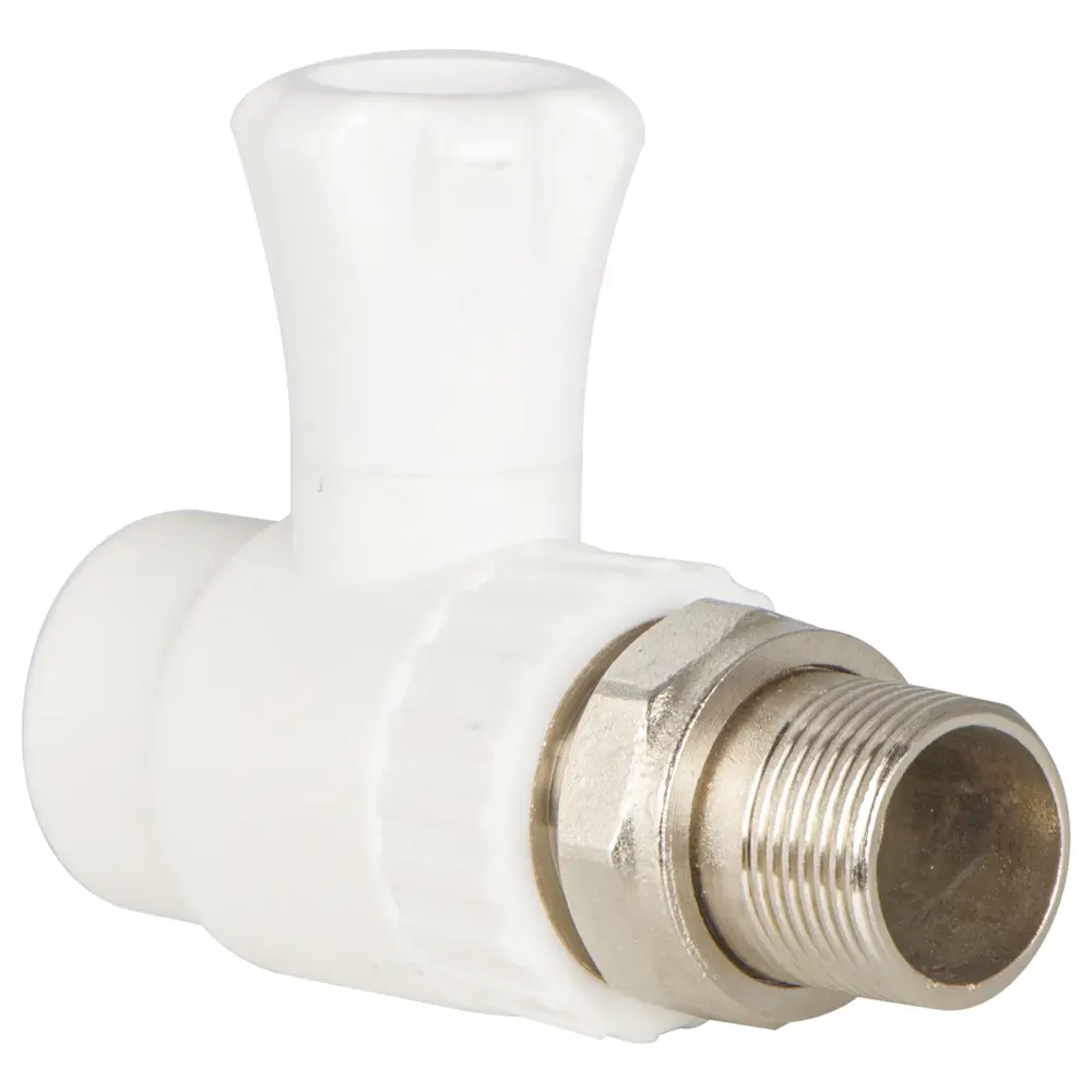 ПОЛИТЭК - Радиаторный кран прямой 3/4" для систем отопления 14229260 STLM-1570322