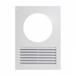 Вентиляционная решетка пластиковая (с фланцем 120/125) Europlast Na12