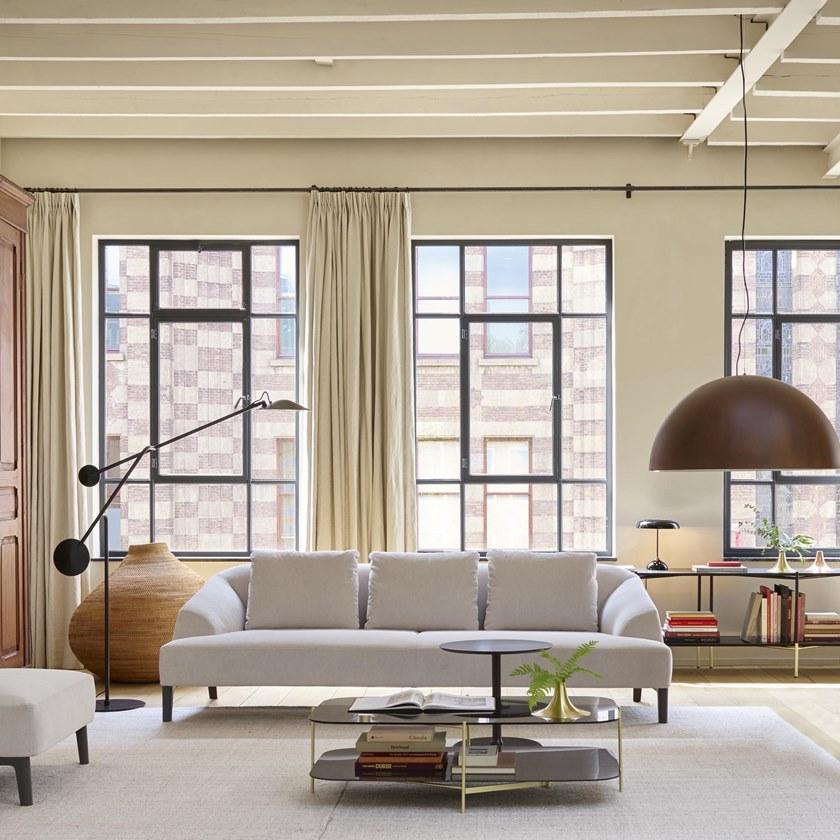 Ligne Roset Регулируемый светодиодный торшер из стали  10072945  - Вид №4