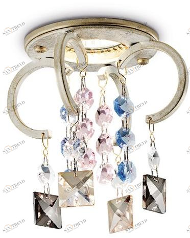 Masiero Круглый встраиваемый металлический точечный светильник Lizzi sun-id-1501280