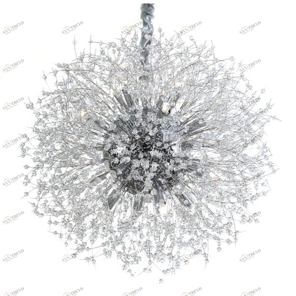 Люстра MAGNETIC (малая) хром HF033-2 UNICO ДИЗАЙНЕРСКИЕ, ШАР 255316 Хром 