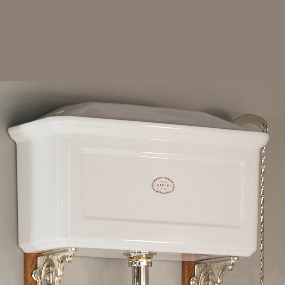 TCMB201HL Керамическая Бачок высокого уровня Thomas Crapper  - Вид №1