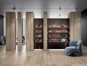 Керамогранит / напольное покрытие из ламинированного керамогранита с мраморным эффектом