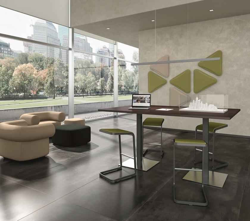 Quadrifoglio Прямоугольный стол для совещаний с системой управления кабелями Greko sun-id-1420513 - Вид №2