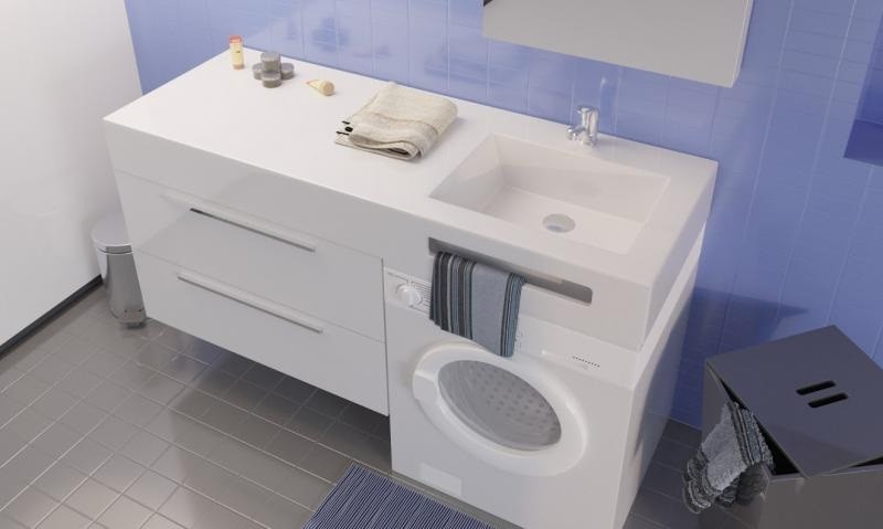 00927 Подвесная раковина настенная овальная Kolpa-San Kvadra белая - Вид №2