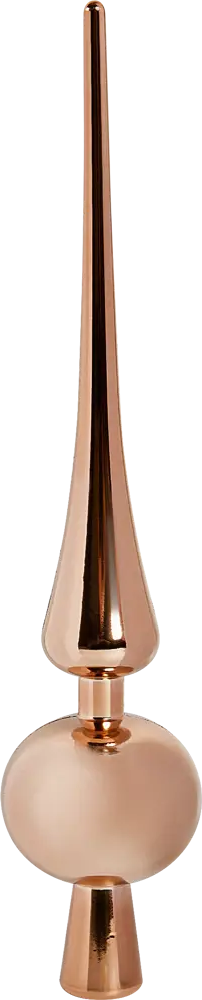 87038492 Верхушка для елки пластик цвет розовый 28 см STLM-0963943