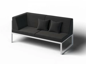 Laubo Левый угол 2-х местный садовый диван Formal