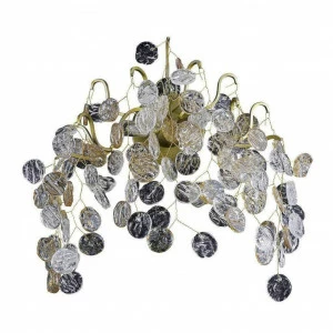 Настенный светильник Crystal Lux Tenerife AP2 CRYSTAL LUX TENERIFE 00-3890894 Золото;серебро