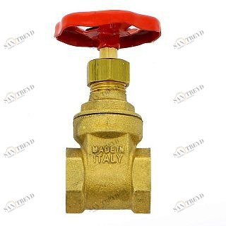 Задвижка клиновидная ВВ латунная PN20 ITAP 1" 1571