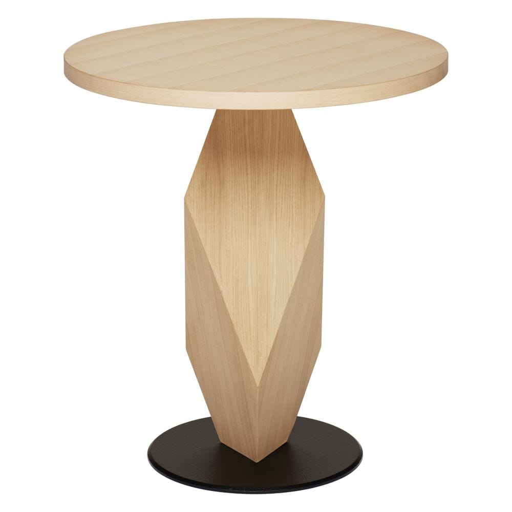 Круглый стол из стали и дерева Vela Arredamenti Кристалл ARCH-00114446 - Вид №1