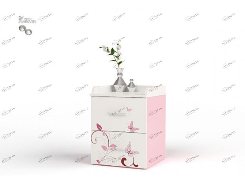 Тумба прикроватная ABC-KING Фея розовая 4631148296374