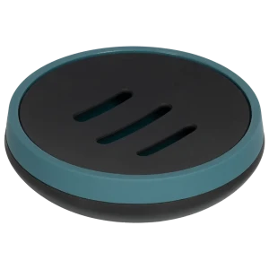 Мыльница Swensa Lary бирюзовая для ванной комнаты 89380204