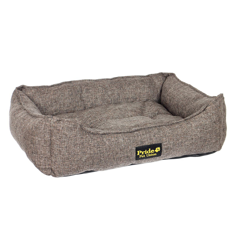 ПР0049680 Лежак для животных Сolour Прованс 54х43х18см коричневый Pride 