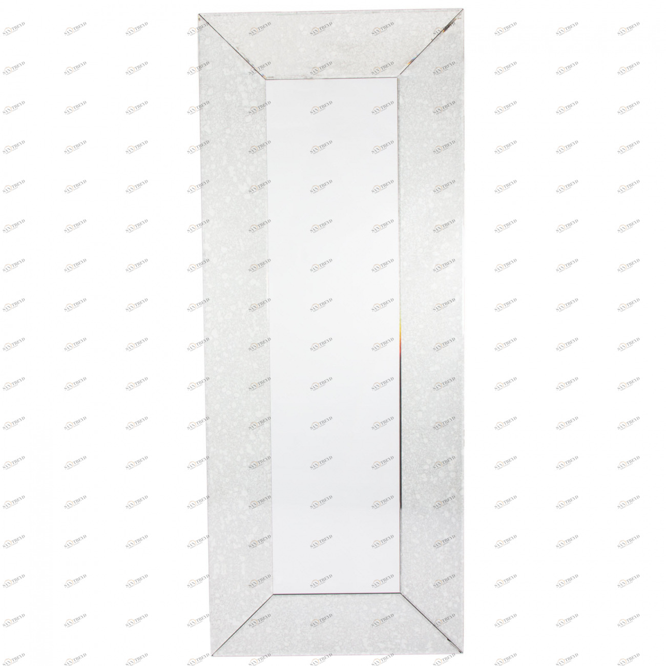 Зеркало прямоугольное настенное белое Delph PUSHA ДИЗАЙНЕРСКИЕ 062540 Белый 