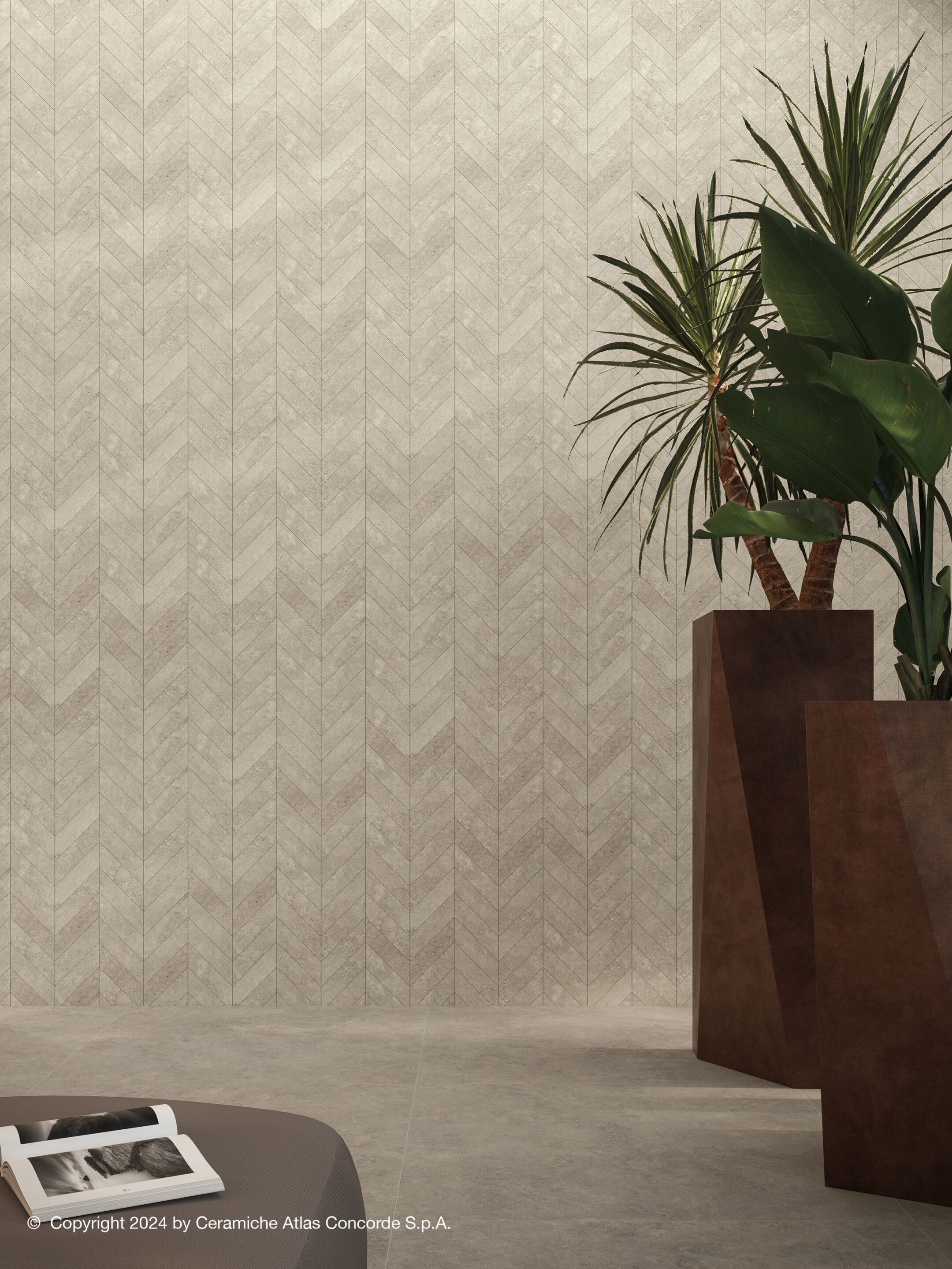 Пол / облицовка керамогранита с эффектом камня Atlas Concorde Boost Icor ARCH-00113949 - Вид №4