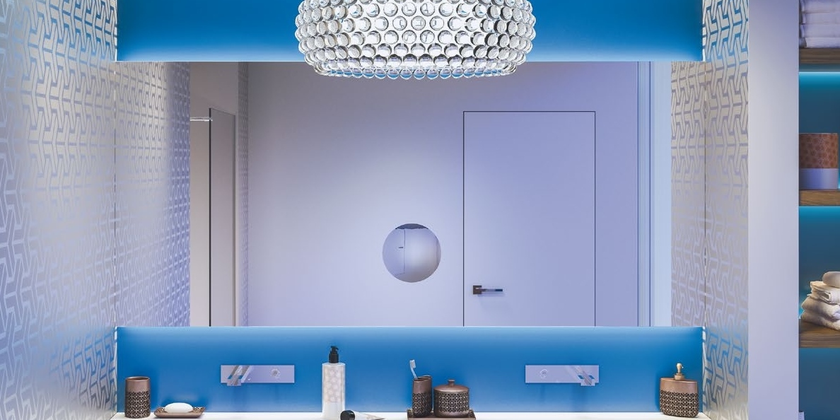 Moma Design Зеркало настенное с подсветкой 1600х700 Mirr Led Slim MIRRLEDSLIM16070 - Вид №1