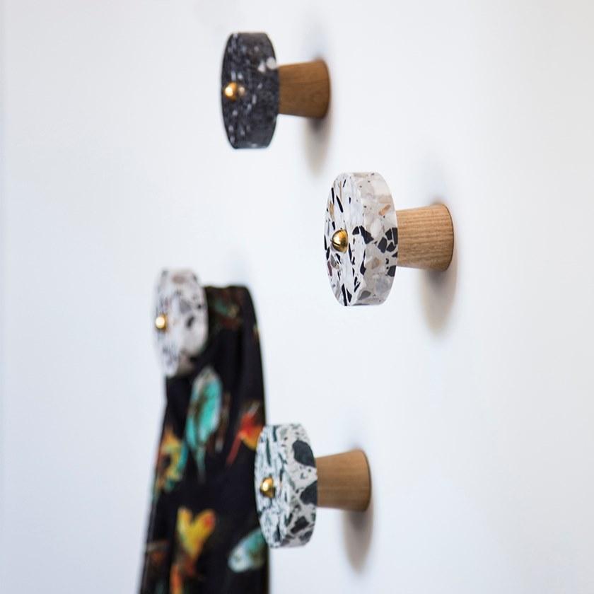 Askia Настенный крючок из венецианского терраццо  3.hd09  - Вид №2