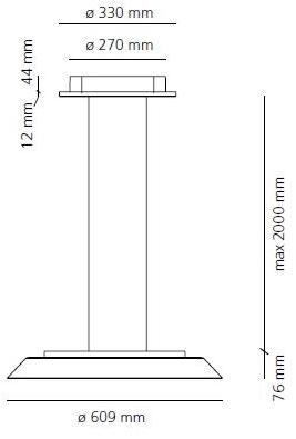 Artemide Светодиодный подвесной светильник прямого света Febe sun-id-1444846 - Вид №3